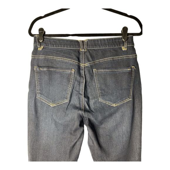 Democracy Jeans Womens Size 4 Ab Technology Mid Rise Skinny Leg Dark Wash Denim - Picture 5 of 14
